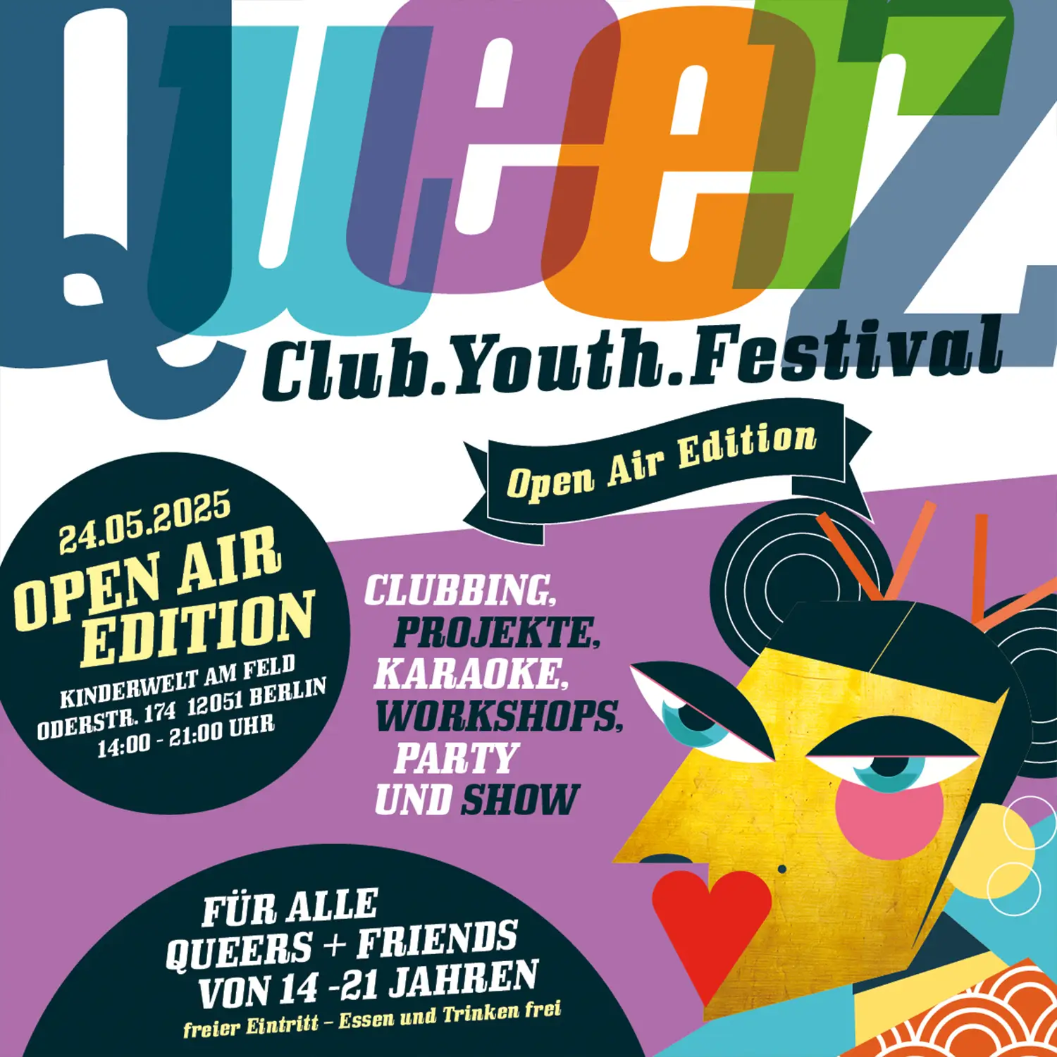 Sommer, Sonne, QueerZ – das queerste Jugendfestival Berlins war ein voller Erfolg!