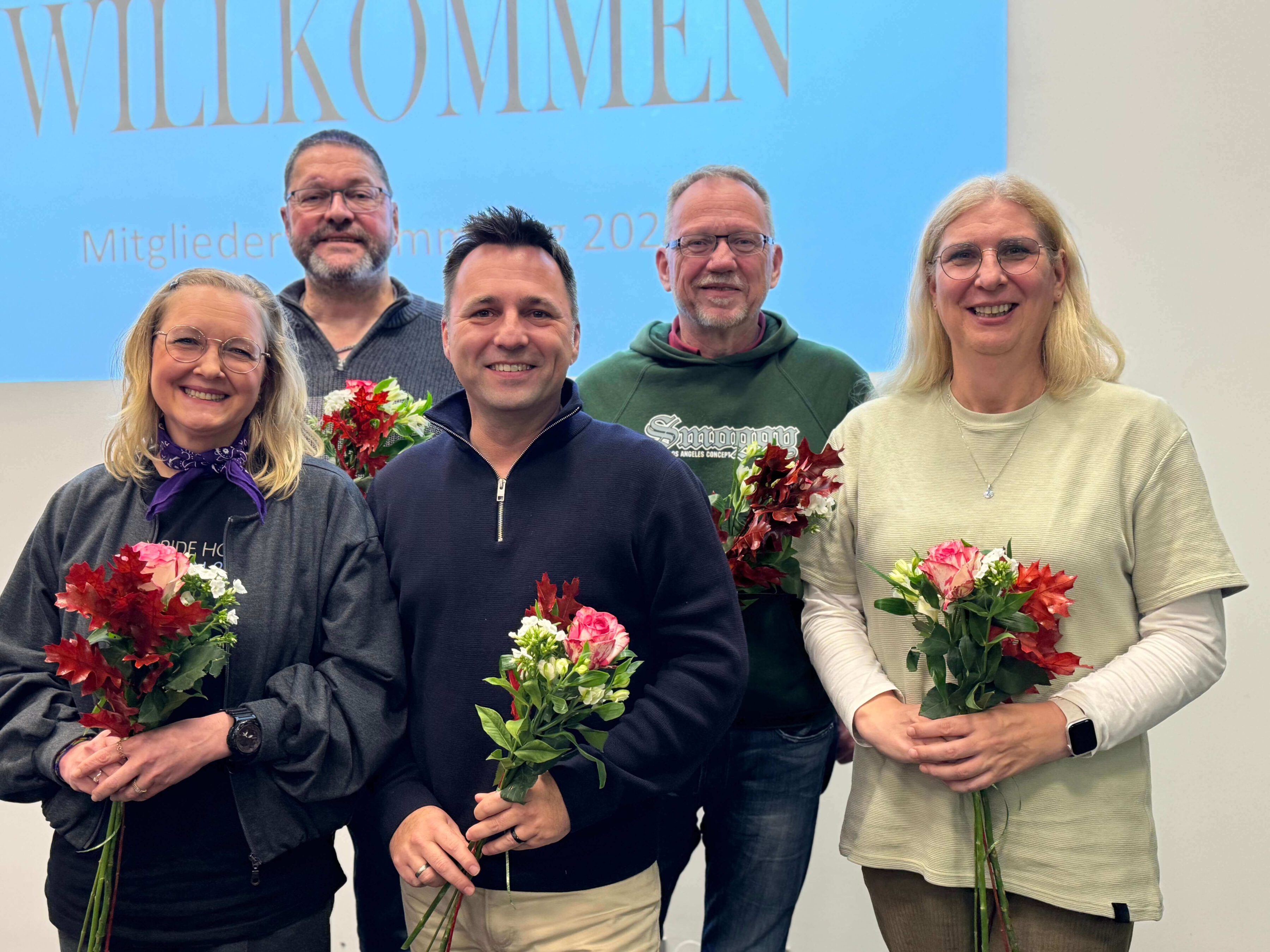 Mitgliederversammlung und Wahl des neuen Vorstandes