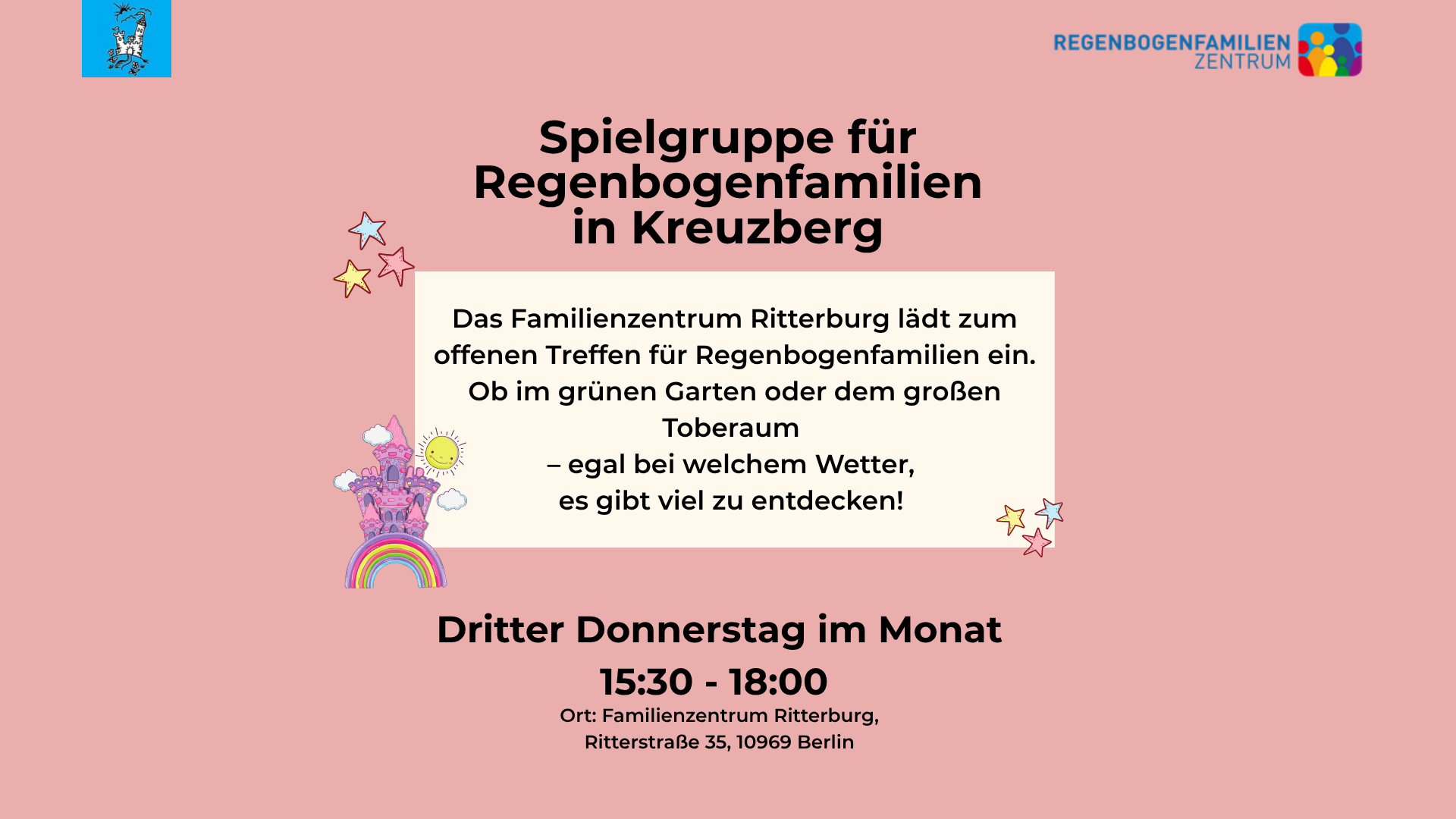 Spielgruppe für Regenbogenfamilien in Kreuzberg