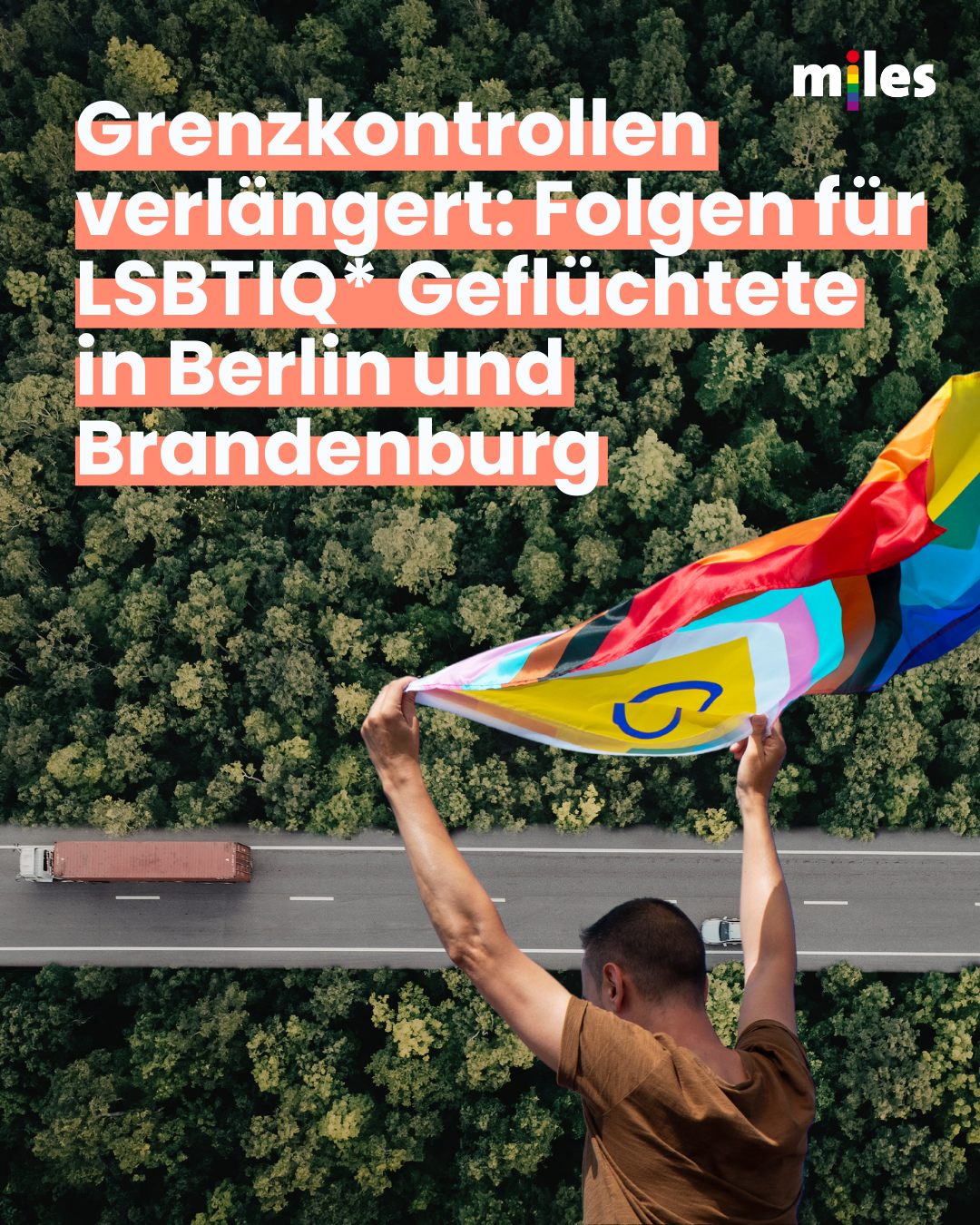 Grenzkontrollen verlängert: Folgen für LSBTIQ* Geflüchtete in Berlin und Brandenburg