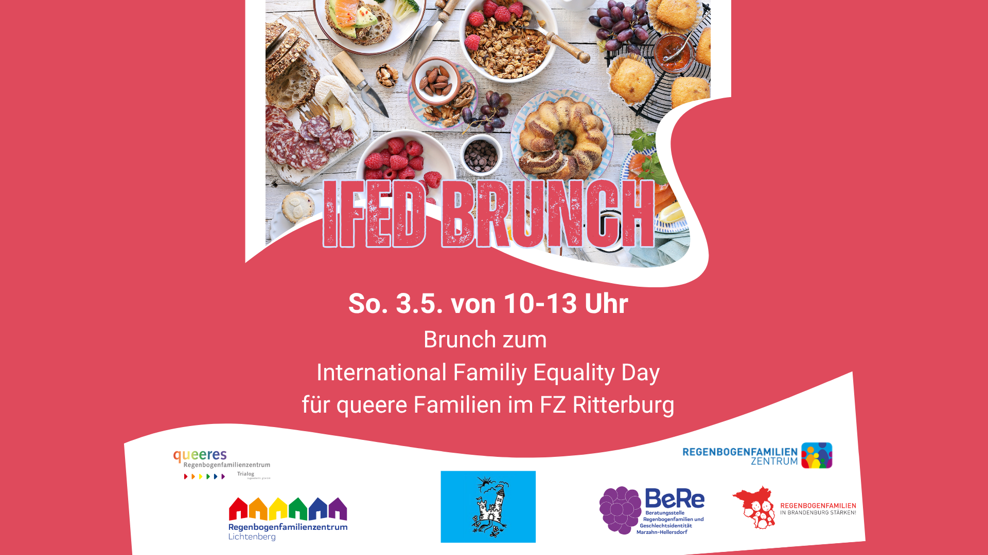Brunch zum International Familiy Equality Day für queere Familien im FZ Ritterburg
