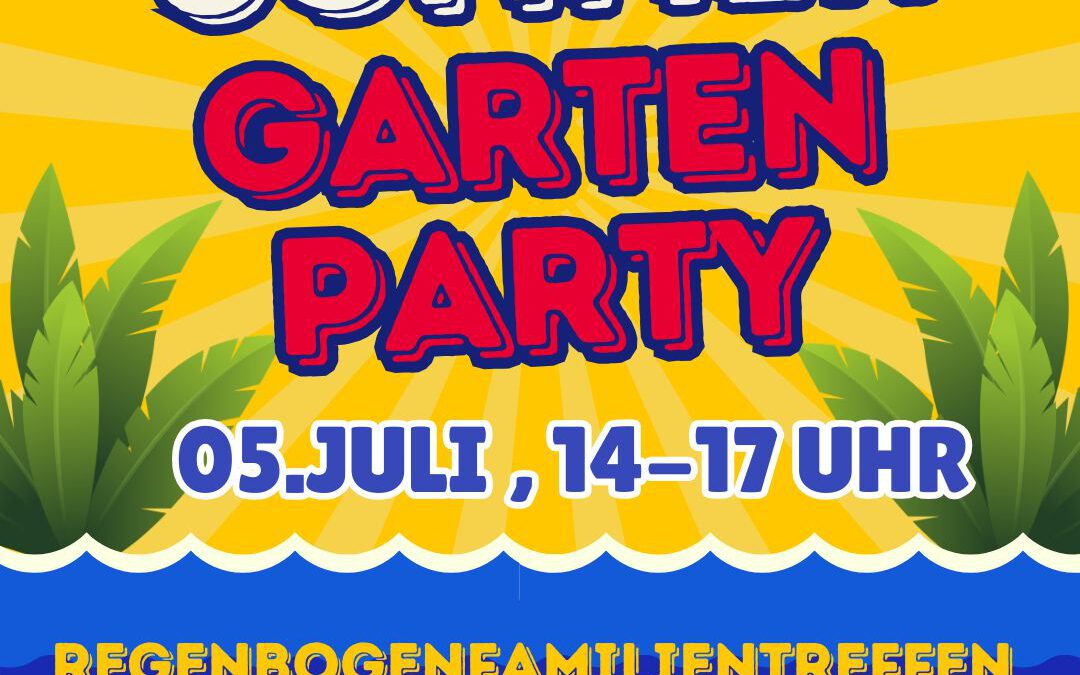 Regenbogenfamilientreffen Potsdam: Sommer-Gartenparty
